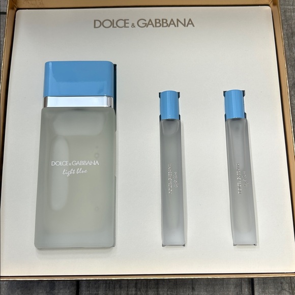 Dolce & Gabbana Light Blue Beauty Set 2 Piece With Box - NWT - Picture 2 of 4
